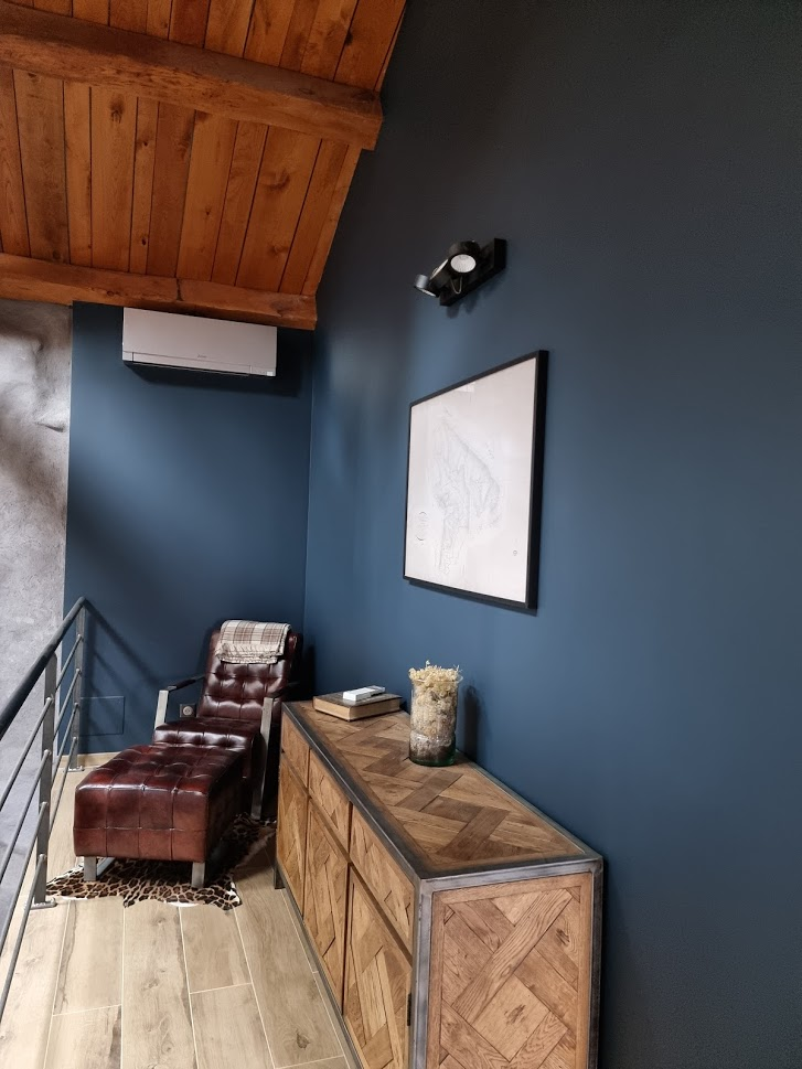 Rénovation maison en Ardèche, mezzanine Ondilak, teinte N169-6