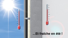 Une bonne isolation est égale à un très bon confort thermique des bâtiments