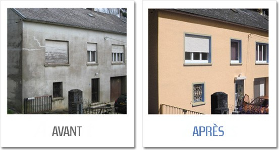 Découvrez un avant/après isolation thermique par l'extérieur en produits Zolpan