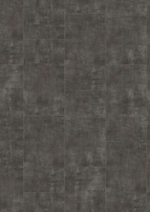 Sol PVC en dalles gris foncé anthracite pour usage résidentiel et commercial qualité professionnelle