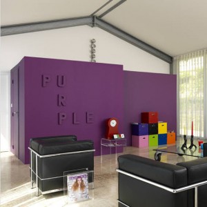 salon design à l'intérieur coloré tendance des peintures archicolor infiniment zolpan 1