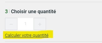 Calcul quantité peinture Zolpan en ligne