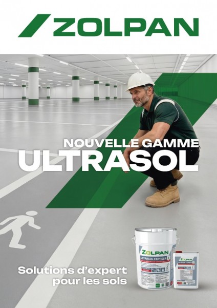 Peinture sol performante séchage rapide, peinture sol acrylique ou glycéro ZOLPAN ULTRASOL